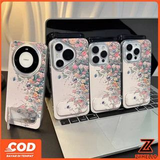 Thích hợp cho OPPO Reno15 Reno14F Reno14pro Reno13F Reno13 Reno12Pro Reno11 Reno11 F Reno10Pro Reno8T Reno8Z Reno7Z Reno6Z Reno8 Reno5 Reno4 Giá đỡ gương hình hoa hồng đẹp