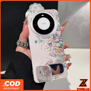 Thích hợp cho OPPO Reno15 Reno14F Reno14pro Reno13F Reno13 Reno12Pro Reno11 Reno11 F Reno10Pro Reno8T Reno8Z Reno7Z Reno6Z Reno8 Reno5 Reno4 Giá đỡ gương hình hoa hồng đẹp