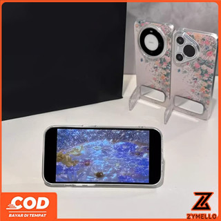 Thích hợp cho OPPO Reno15 Reno14F Reno14pro Reno13F Reno13 Reno12Pro Reno11 Reno11 F Reno10Pro Reno8T Reno8Z Reno7Z Reno6Z Reno8 Reno5 Reno4 Giá đỡ gương hình hoa hồng đẹp