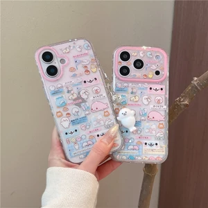 Ốp điện thoại iPhone 17 Pro Max 16 pro max có họa tiết con dấu chất liệu TPU IMD