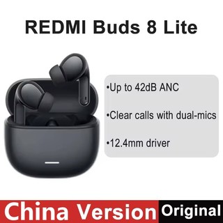 Xiaomi REDMI Buds 8 Lite | Khử tiếng ồn chủ động lên đến 42dB, giảm tiếng ồn Al Dual-mic