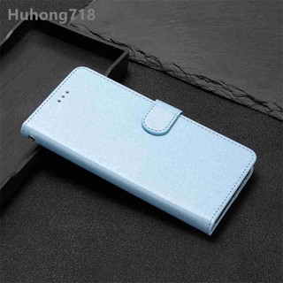 Dành Cho OPPO A17 A18 A36 A38 A54 A57 A58 A74 A76 A77 A78 A79 A93 A94 A96 A98 2022 4G 5G Flip Case Họa Tiết Lụa Silicon Mềm Full Cover Chống Sốc Đựng Thẻ Đứng