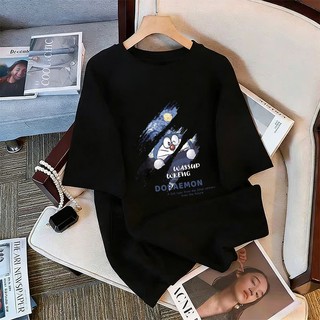 ✨Hàng có sẵn✨WASSUP áo thun in hình Doraemon - Mẫu mới 2026! 100% cotton, thời trang, Unisex.