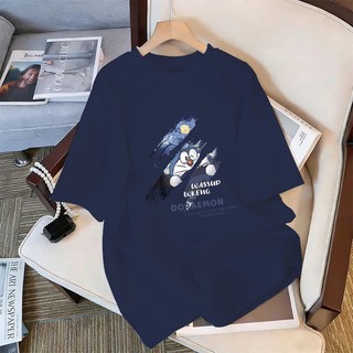 ✨Hàng có sẵn✨WASSUP áo thun in hình Doraemon - Mẫu mới 2026! 100% cotton, thời trang, Unisex.
