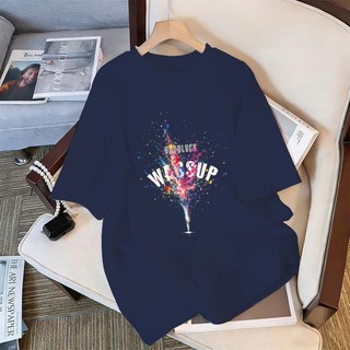 ✨Hàng có sẵn✨WASSUP áo thun in hình pháo hoa - Mẫu mới! 100% cotton, thời trang, Unisex.
