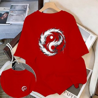 ✨Hàng có sẵn✨WASSUP áo thun in hình thái cực - Mẫu mới! 100% cotton, thời trang, Unisex.