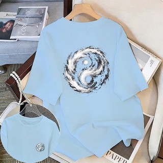 ✨Hàng có sẵn✨WASSUP áo thun in hình thái cực - Mẫu mới! 100% cotton, thời trang, Unisex.