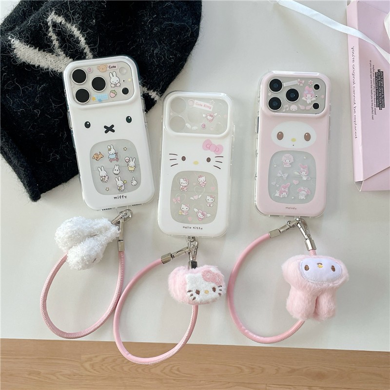 IPhone 17 Pro Max Họa tiết hoạt hình âm trầm Chất liệu TPU IMD craft Vỏ điện thoại in hai lớp