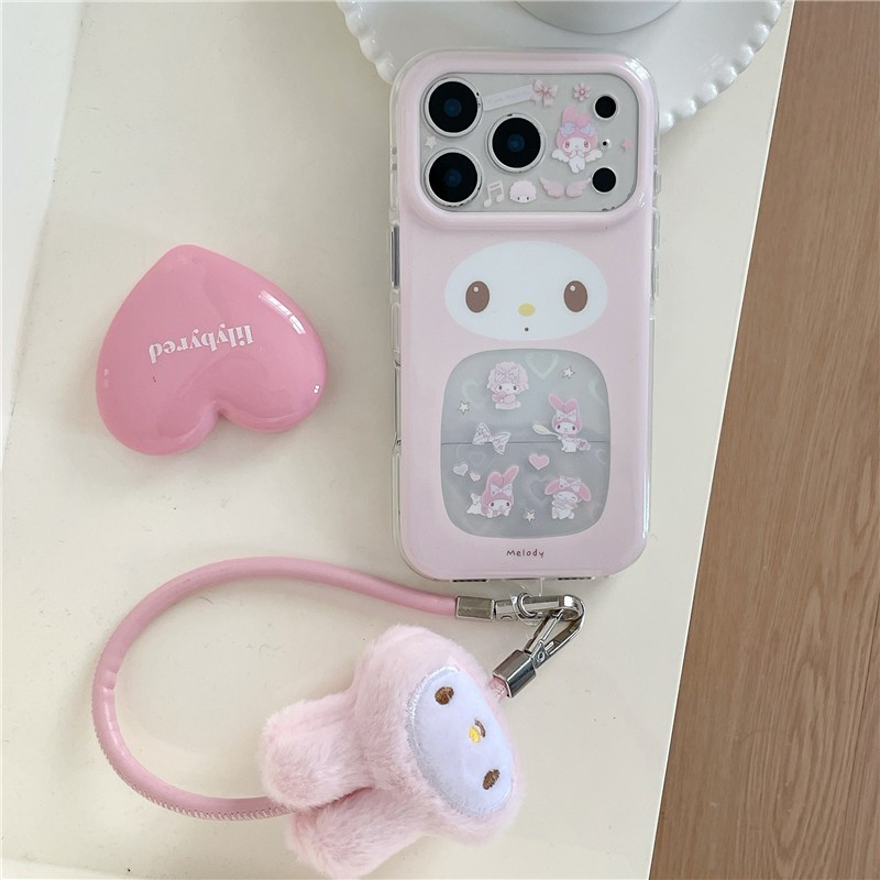 IPhone 17 Pro Max Họa tiết hoạt hình âm trầm Chất liệu TPU IMD craft Vỏ điện thoại in hai lớp