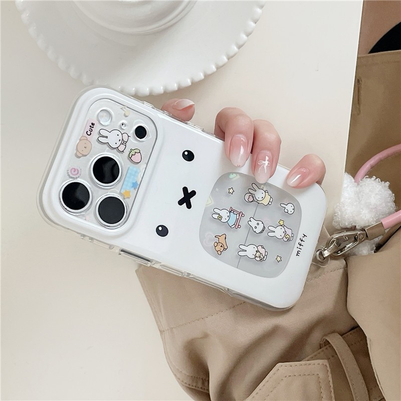 IPhone 17 Pro Max Họa tiết hoạt hình âm trầm Chất liệu TPU IMD craft Vỏ điện thoại in hai lớp
