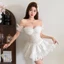 Bộ Đồ Ngủ Gợi Cảm Cho Nữ - Áo Không Tay Quấn Ngực & Váy Ruched Xếp Ly Thanhh lịch
