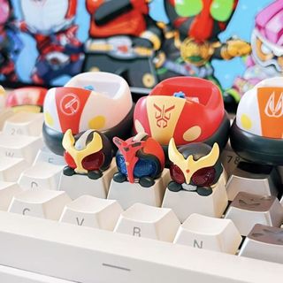 ZW [Chính hãng] PlayLab Kamen Rider Pop Button Cap Series Hộp bí ẩn Đồ chơi hợp thời trang Đồ chơi sưu tập