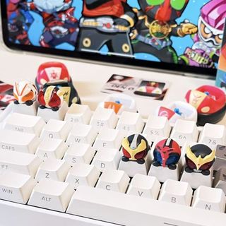 ZW [Chính hãng] PlayLab Kamen Rider Pop Button Cap Series Hộp bí ẩn Đồ chơi hợp thời trang Đồ chơi sưu tập