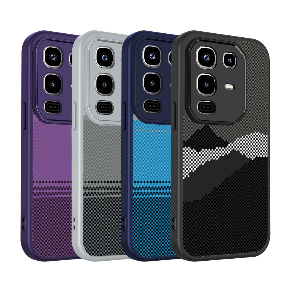 Ốp điện thoại họa tiết Graffiti Kevlar Bảo vệ Camera Chống trầy xước Phù hợp cho Infinix Note 40X 50X 40 50 Pro Plus Edge 4G 5G