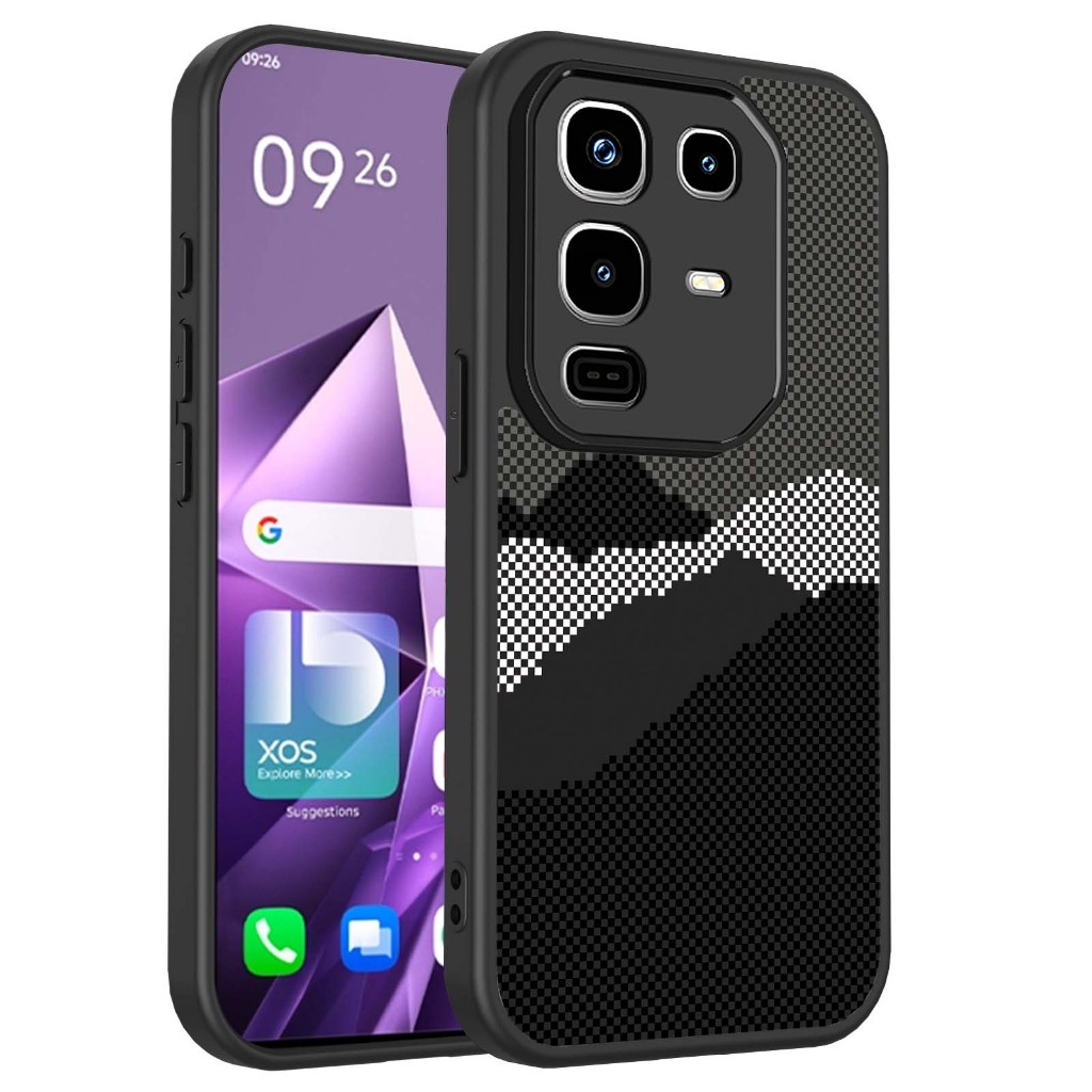 Ốp điện thoại họa tiết Graffiti Kevlar Bảo vệ Camera Chống trầy xước Phù hợp cho Infinix Note 40X 50X 40 50 Pro Plus Edge 4G 5G