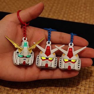 ZW [Chính hãng] BANDAI SD Gundam Avatar Dạ Quang Mặt Dây Chuyền Series Hộp Bí Ẩn Hợp Thời Trang Chơi Hình Đồ Chơi Sưu Tập