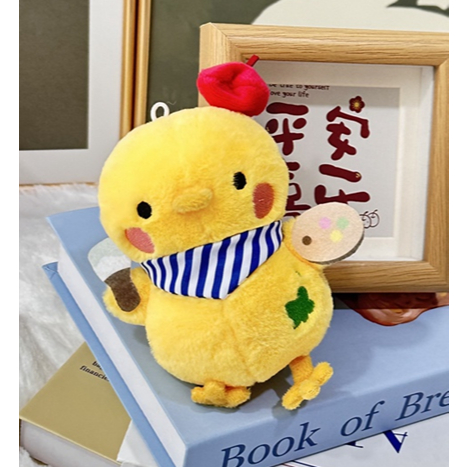 [Tình yêu và không gian sâu sắc] Đồ chơi sang trọng búp bê Cotton Zayne Rafayel sáng tạo Người tuyết nhỏ dễ thương Hình dạng vịt để bàn Trang trí giường ngủ Gối trẻ em bé gái Quà tặng sinh nhật Quà tặng Giáng sinh