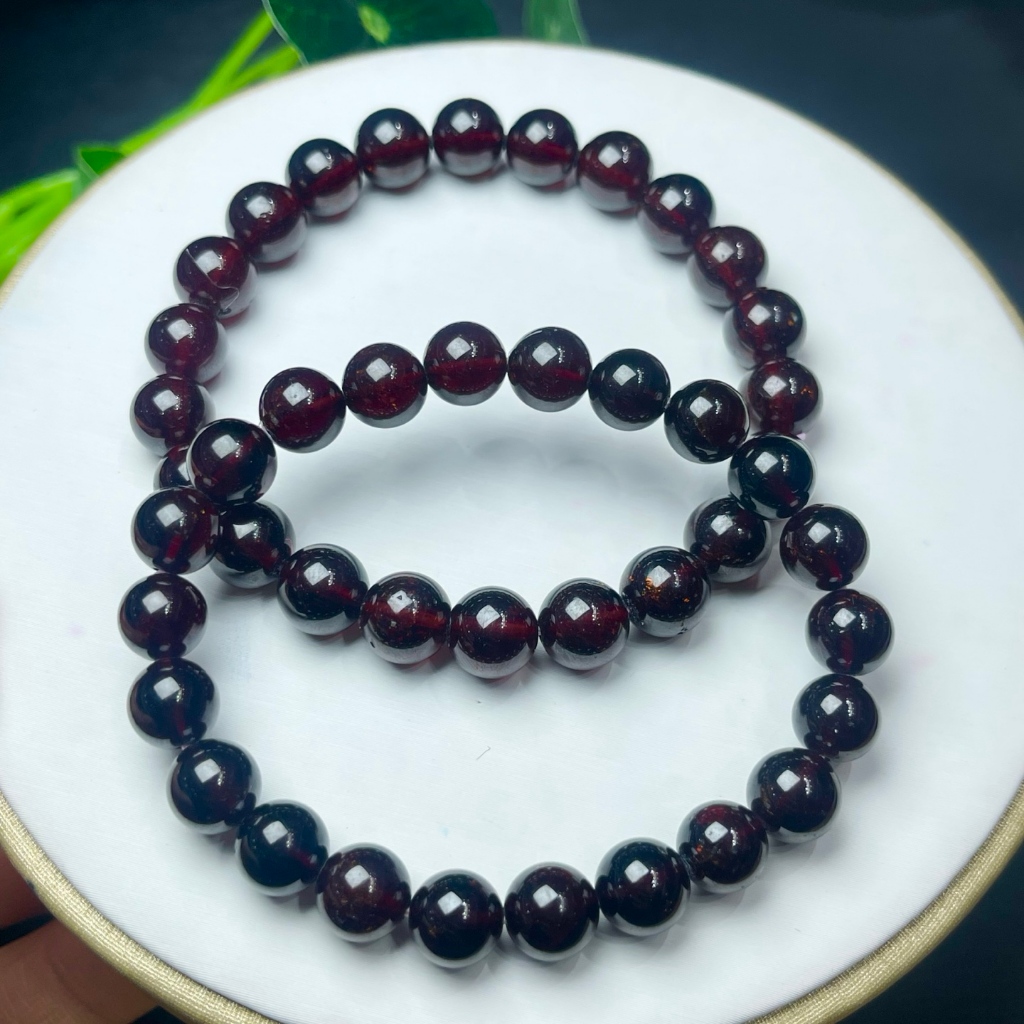 Vòng tay garnet tự nhiên - Quà tặng may mắn cho nữ