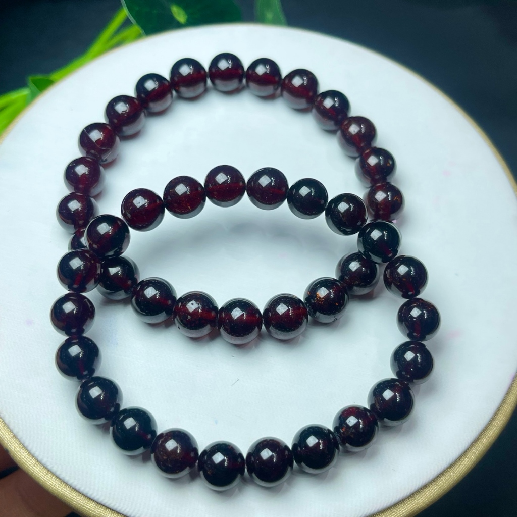 Vòng tay garnet tự nhiên - Quà tặng may mắn cho nữ
