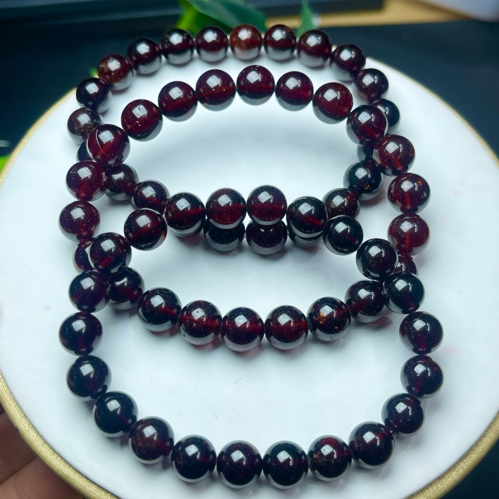 Vòng tay garnet tự nhiên - Quà tặng may mắn cho nữ