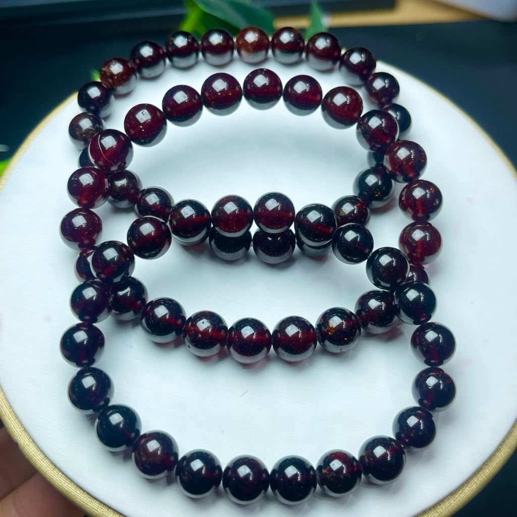 Vòng tay garnet tự nhiên - Quà tặng may mắn cho nữ