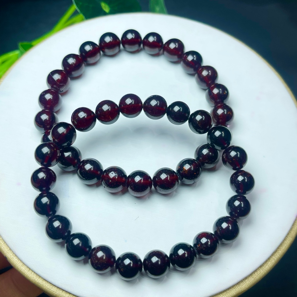 Vòng tay garnet tự nhiên - Quà tặng may mắn cho nữ