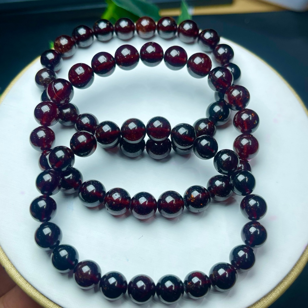 Vòng tay garnet tự nhiên - Quà tặng may mắn cho nữ