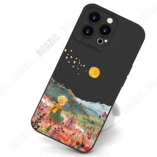 Vỏ TPU Silicon Lỏng Tương Thích Cho VIVO S30 S30 Pro Mini Hoàng Tử Bé Thưởng Thức Thiết Kế Phong Cảnh Chống Sốc Bảo Vệ Bền Đẹp Vỏ Điện Thoại Mềm DT01