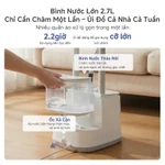 Simplus Bàn ủi hơi đứng hai thanh đỡ, bình chứa nước 2.7L công suất 2000W lượng hơi nước 38g/phút làm nóng nhanh 20 giây điều chỉnh 2 tốc độ ủi phẳng và ủi đứng 2 trong 1 hơi nước nhiệt độ cao 100℃ GTJH025FZ — ảnh 6