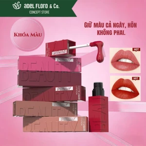 💋【Adel Floro & Co.】Son Lì VYNL | Siêu lì màu, mượt nhung, không khô môi, lên màu chuẩn