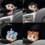 Crayon Shin-chan trang trí bảng điều khiển ô tô dễ thương, đèn lái ô tô, gạt nước kính chắn gió, đồ trang trí nội thất ô tô phổ biến