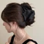 Tóc giả satin kẹp lưng phù hợp mọi khuôn mặt