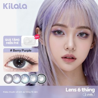 Ống kính tiếp xúc nửa năm màu tím Kilala DIA 14,2mm 2 CÁI
