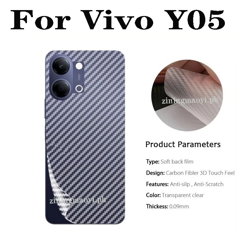Trọn bộ 4 trong 1 cho [Vivo Y05, Y04, Y03, Y02, Y19S, Y31, Y21D, Y31D] - Ốp lưng trong suốt + Phim bảo vệ màn hình + Ống kính máy ảnh + Bảo vệ mặt sau, Bảo hiểm toàn diện tối ưu