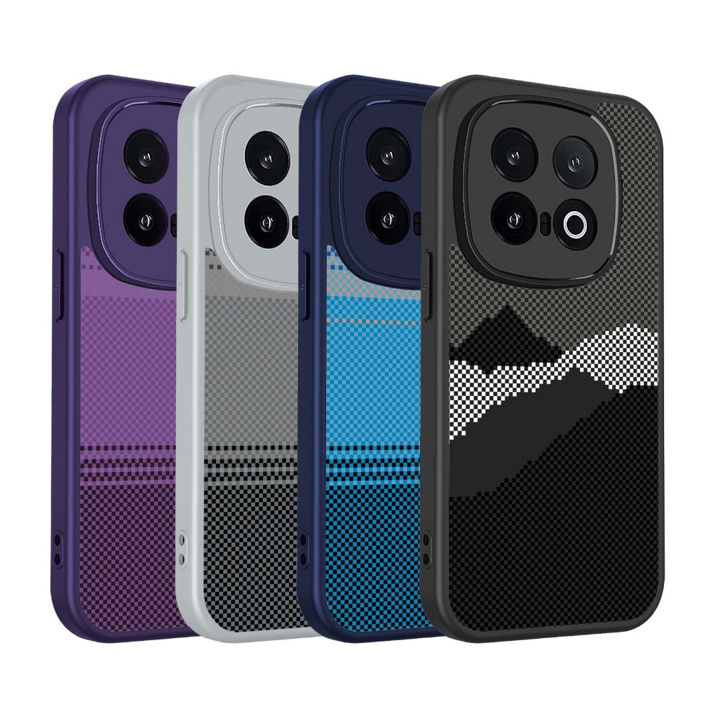 Graffiti Kevlar họa tiết Vỏ điện thoại Bảo vệ Camera Chống trầy xước Phù hợp cho IQOO Z7S Z7 Pro T2 Z9 Z9S V40E Z9X 13 15 4G 5G