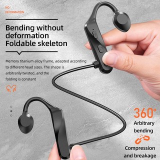 Tai nghe dẫn truyền xương K69 Bluetooth 5.2 Tai nghe nhạc HIFI Tai nghe thể thao Tai nghe không dây có Mic Tai nghe chống nước