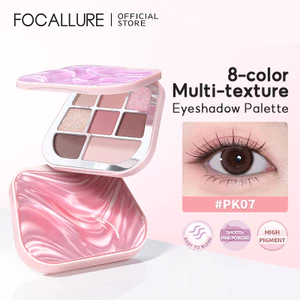 Bảng phấn mắt FOCALLURE 9.6g sắc tố cao dưỡng ẩm không nhòe lâu trôi chống nước