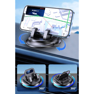 Giá đỡ điện thoại ô tô xoay 2025 Phong cách mới Bảng điều khiển trung tâm ô tô Điều hướng đa năng Chống sốc Hỗ trợ chống rung