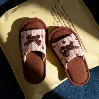 XIXITIAO Cotton Vải Lanh Dép Thêu Ngựa Mùa Xuân Mùa Hè Nhà Đế Mềm Nam Nữ