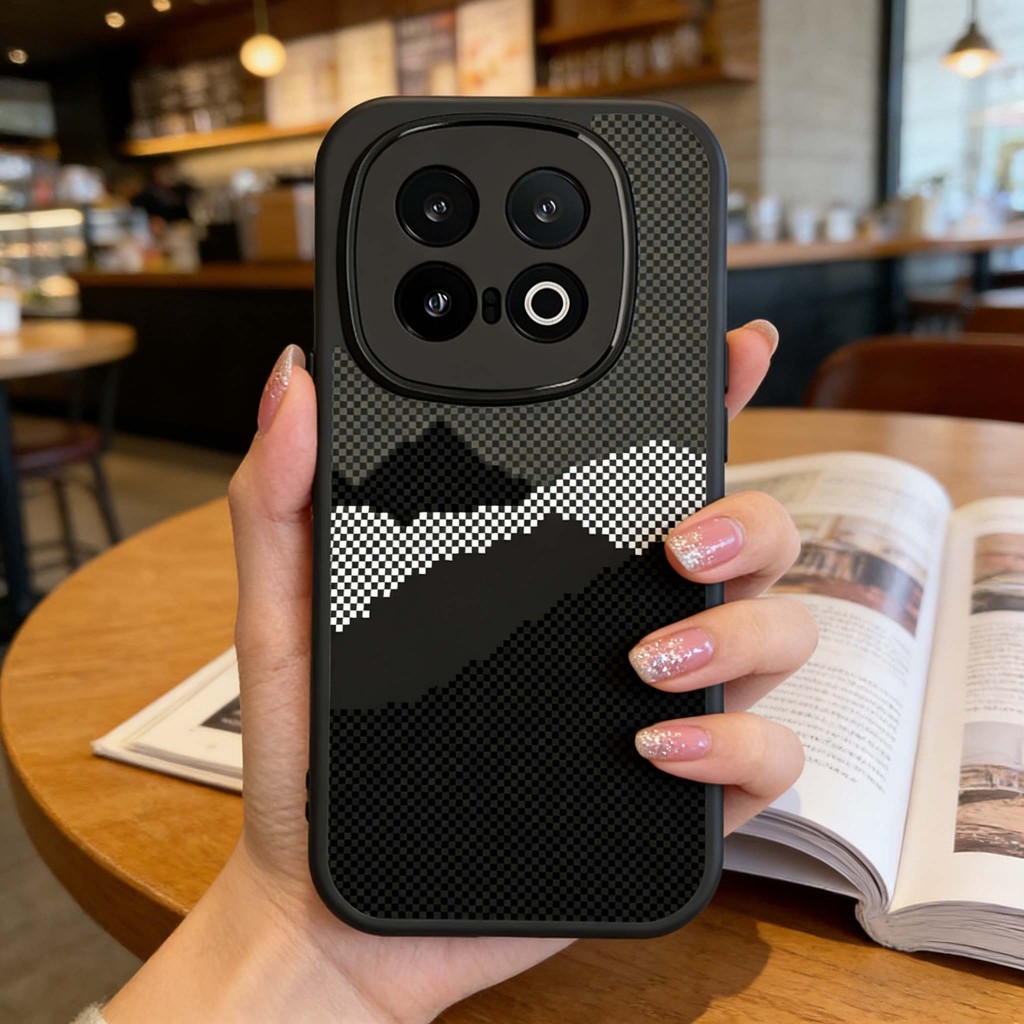 Graffiti Kevlar họa tiết Vỏ điện thoại Bảo vệ Camera Chống trầy xước Phù hợp cho IQOO Z7S Z7 Pro T2 Z9 Z9S V40E Z9X 13 15 4G 5G