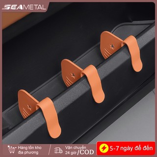 SEAMETAL Hộp Bảo Quản Ô Tô Phân Vùng Có Thể Điều Chỉnh Cửa Ô Tô Khe Cắm Bảo Quản Ngăn Ngăn Xe Tổ Chức Phụ Kiện