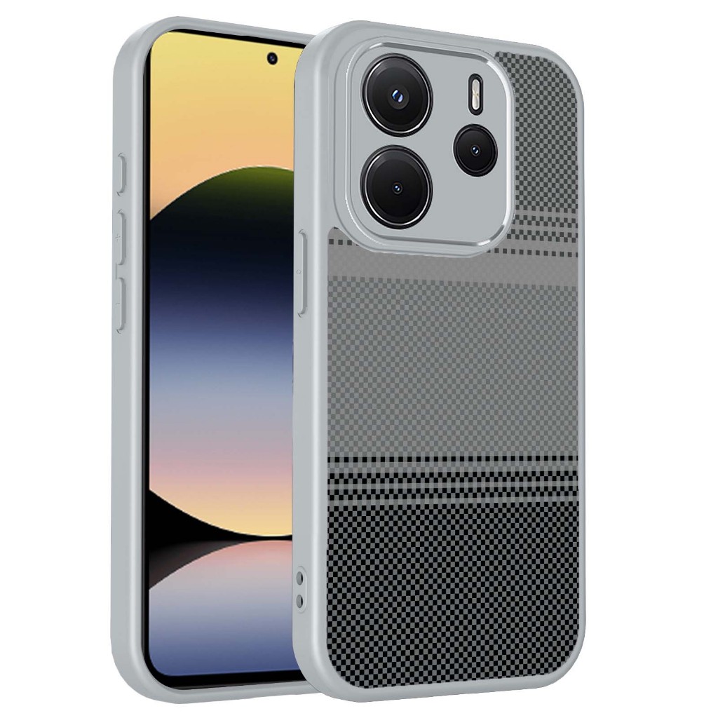 Graffiti Kevlar họa tiết Vỏ điện thoại Bảo vệ Camera Chống trầy xước Phù hợp cho Redmi Note 13 14 Pro Plus 14S 4G 5G