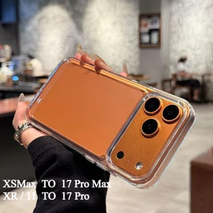 Ốp Điện Thoại TPU Mềm Trong Suốt Tương Thích iPhone XR / 11 XS Max ĐẾN 17 Pro / Max Sửa Đổi Ốp Lưng