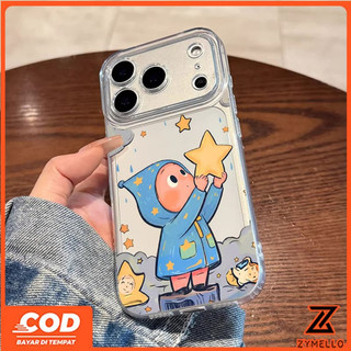 Thích hợp cho OPPO Reno15F Reno15 PRO Reno14F Reno 13F Reno12 F Reno 11F Reno10 Reno8Z Reno7Z Reno8T Reno5 Reno4 Reno6z Vỏ điện thoại TPU chống sốc hình ngôi sao hoạt hình dễ thương