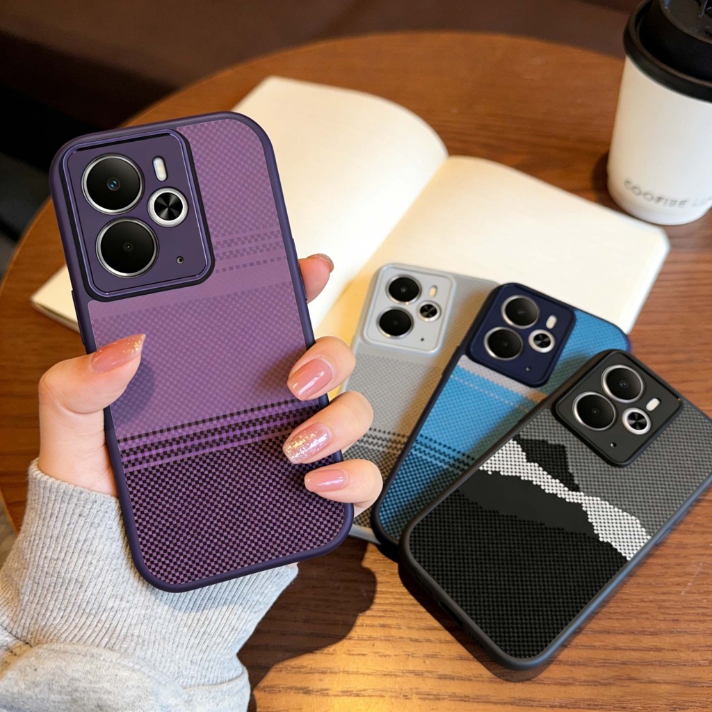 Graffiti Kevlar họa tiết Vỏ điện thoại Bảo vệ Camera Chống trầy xước Phù hợp cho Realme 14T 14 Pro Plus 14X C73 C75 4G 5G