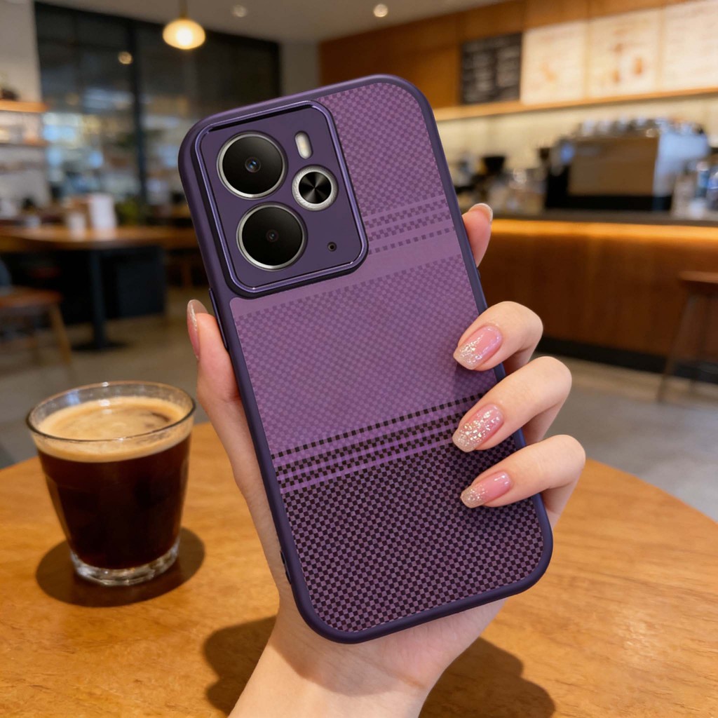 Graffiti Kevlar họa tiết Vỏ điện thoại Bảo vệ Camera Chống trầy xước Phù hợp cho Realme 14T 14 Pro Plus 14X C73 C75 4G 5G