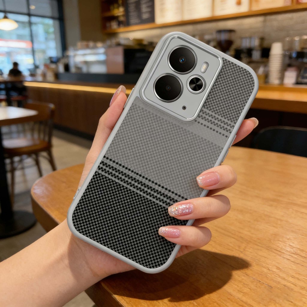 Graffiti Kevlar họa tiết Vỏ điện thoại Bảo vệ Camera Chống trầy xước Phù hợp cho Realme 14T 14 Pro Plus 14X C73 C75 4G 5G