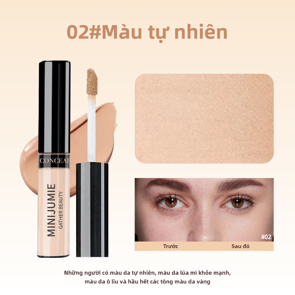 Minijumie Kem Che Khuyết Điểm Làm Trắng Da maycreate