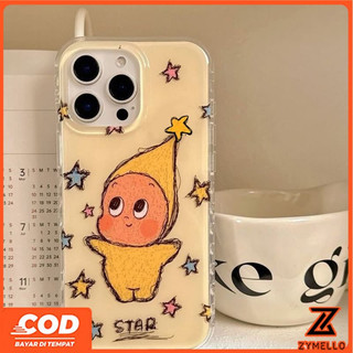 Thích hợp cho OPPO Reno15 Reno14F Reno14pro Reno13F Reno13 Reno12Pro Reno11 Reno11 F Reno10Pro Reno8T Reno8Z Reno7Z Reno6Z Reno8 Reno5 Reno4 TPU chống sốc hình ngôi sao hoạt hình dễ thương