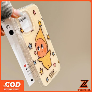 Thích hợp cho OPPO Reno15 Reno14F Reno14pro Reno13F Reno13 Reno12Pro Reno11 Reno11 F Reno10Pro Reno8T Reno8Z Reno7Z Reno6Z Reno8 Reno5 Reno4 TPU chống sốc hình ngôi sao hoạt hình dễ thương